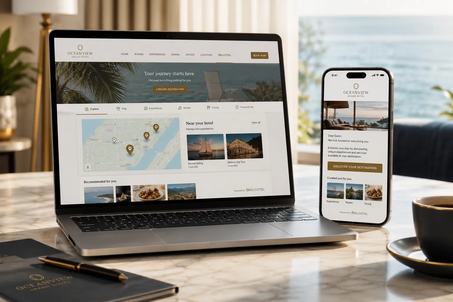 Integración de Welcotel en la web del hotel